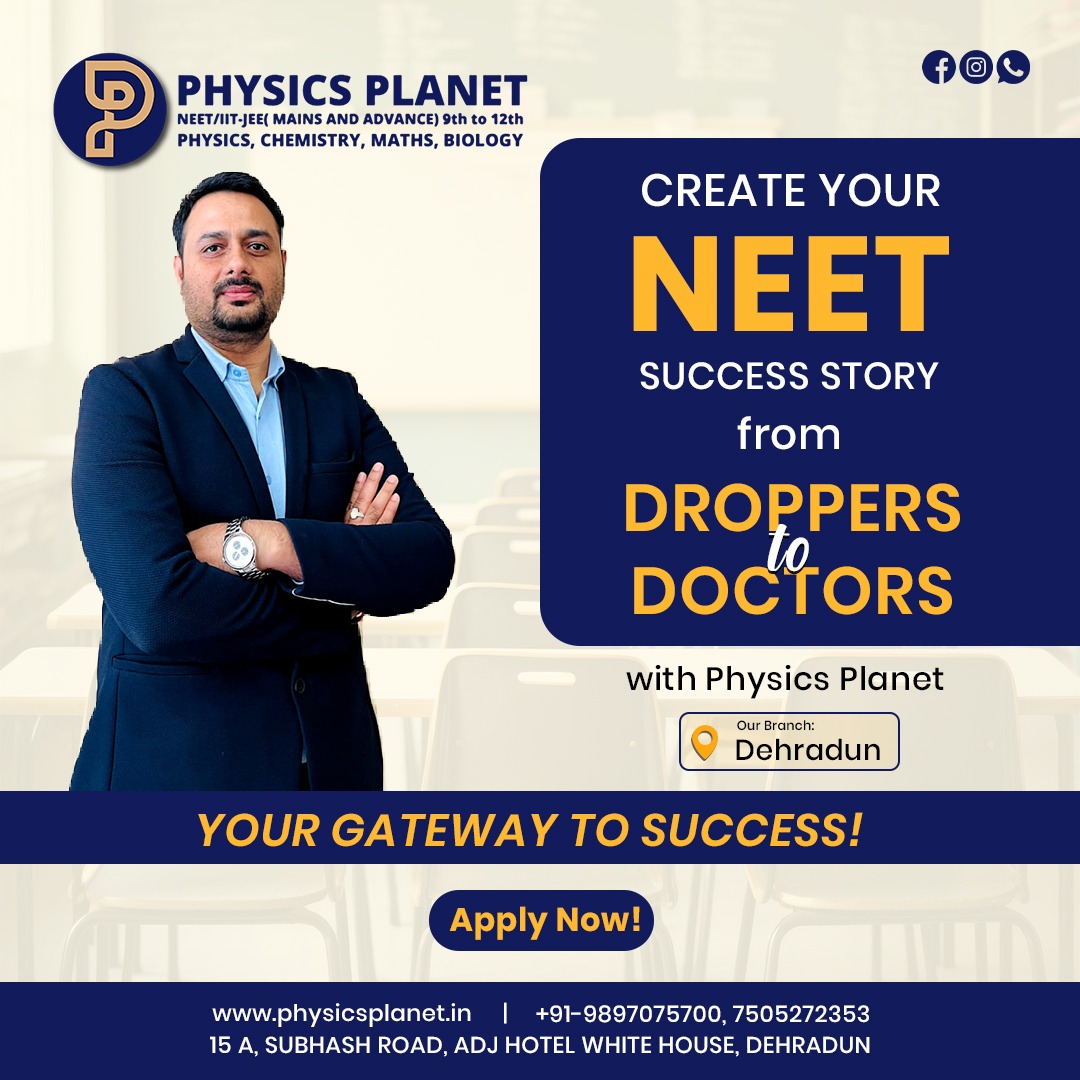 You are currently viewing <strong>Best NEET Coaching Institute in Dehradun: Your Path to Success</strong>